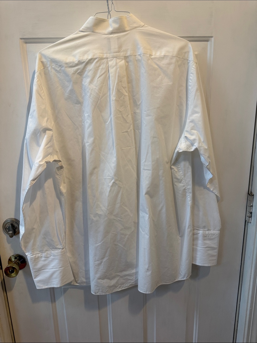 Jos A. Banks Classic White Pleated Front Men's Dress Shirt - Picture 3 of 5